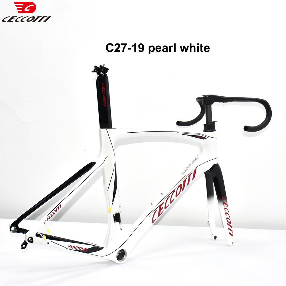 2023 Newest Disc Brake Road Bike Frame With Full Hidden Cable From Ceccotti Bicycle