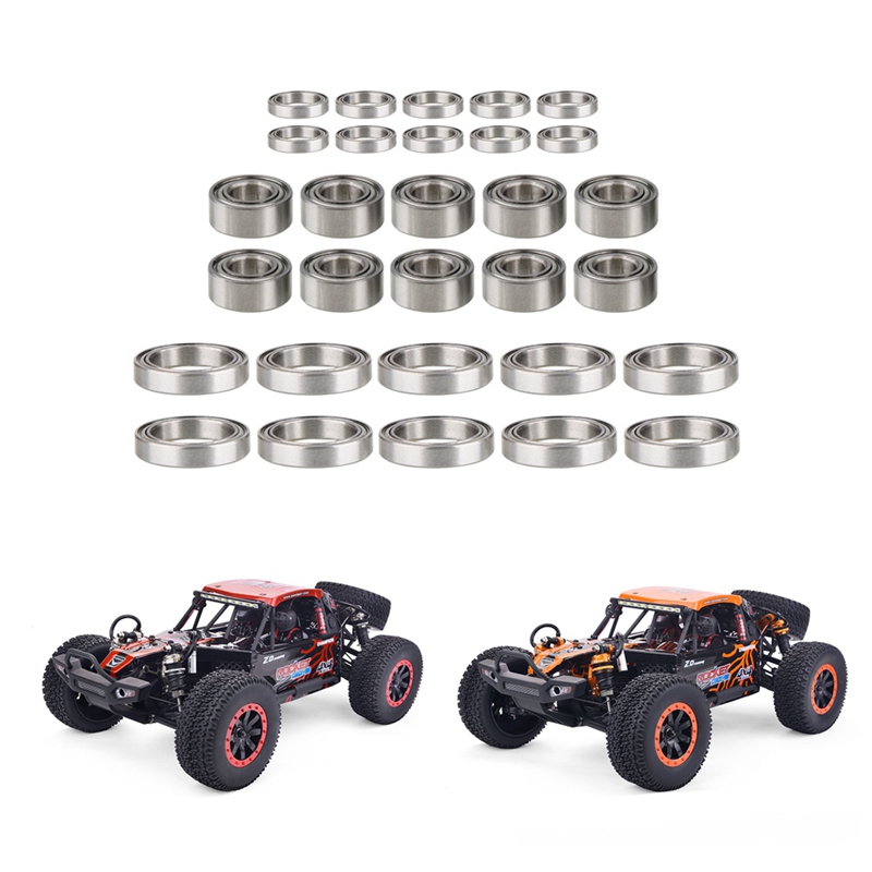 30шт стальной шариковой подшипник для ZD Racing DBX-10 10421-S 9102 1/10 RC.