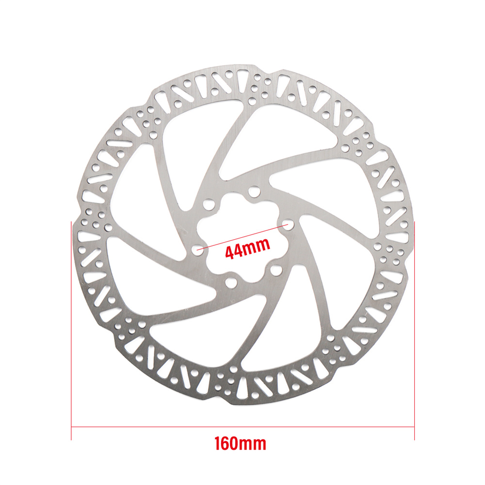 Rotore disco freno biciclette di raffreddamento a CNC 160 mm Rotore freno disco di bici da bici da strada CL117