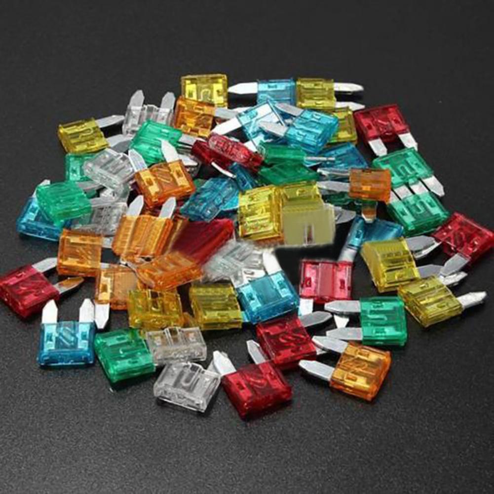 5/10/15/20/25/30A Auto Auto Truck Auto Truck Mini Blade FUSE Kit auto motociclette camion Dropshipping