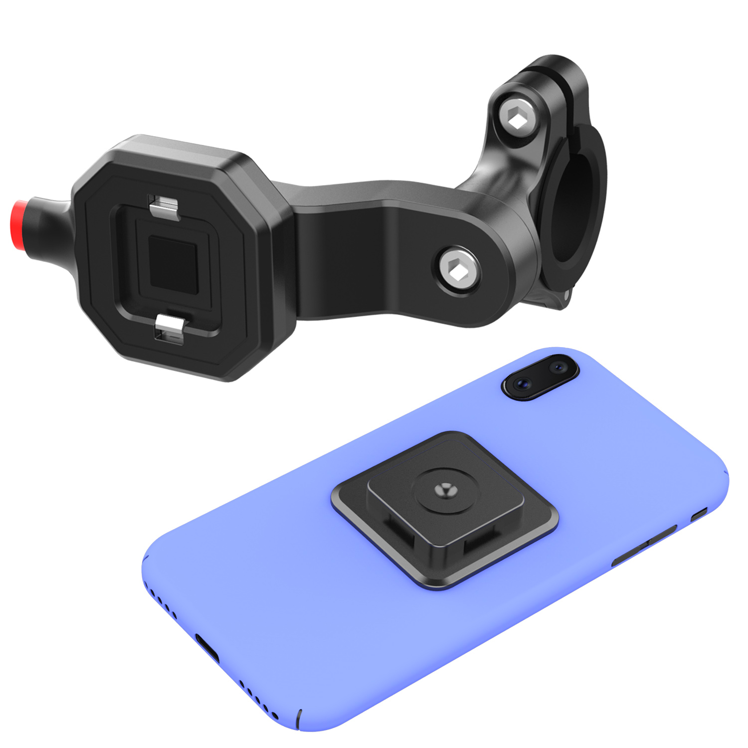 Parche de teléfono más nuevo para MTB Bike Bicycle Soporte de montaña Mobile Hold Scooter Scooter Accesorios de bloqueo de seguridad