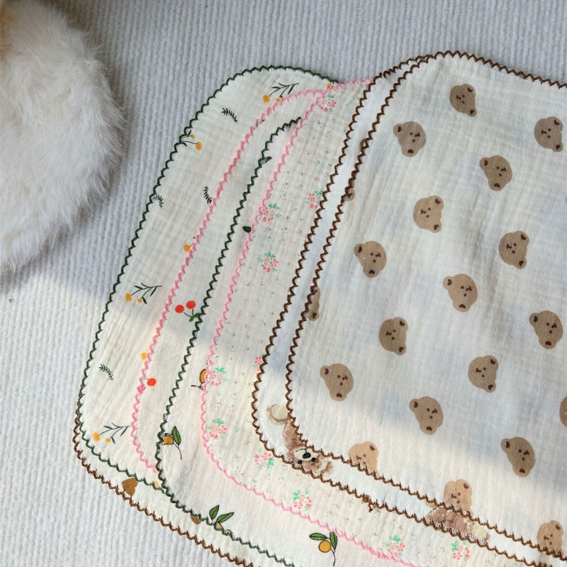 babyeingbib wash cloth swaddle blanklet infall soft burp cloth 0-12m幼児唾液タオル新生児バスタオル