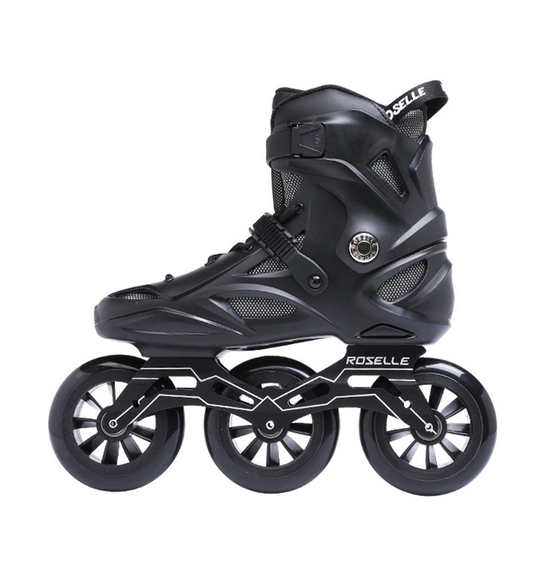 Original Roselle Rx6 Speed pattini in linea Skate Street 3x110mm Frame Wheels Fight Race Big Wheel Fast Roller Skates Single Line