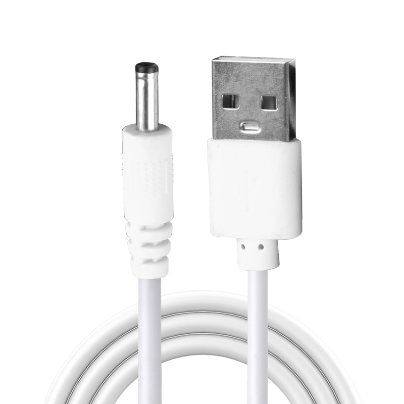 Power Cable USB till för DC 3,5 x 1,35 mm rak jackladdare Adapterkontaktkabel för router tv -lampan bordslampa