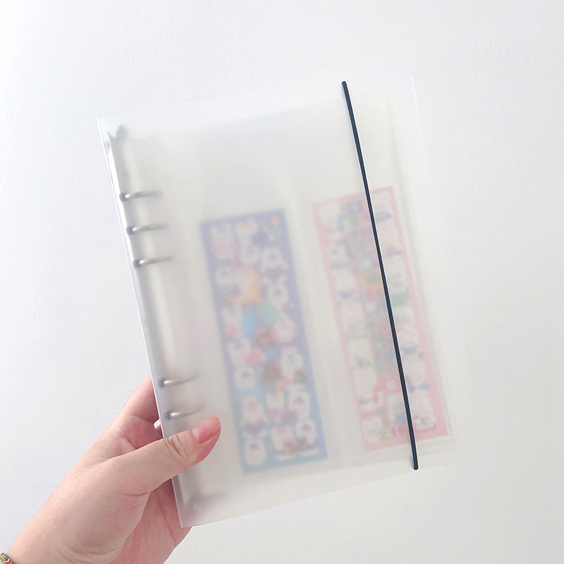 A6 KPOP Photocard Binder Diy Photo Album Collect Book Photocard Holder Student Kawaii Album de papeterie de la papeterie