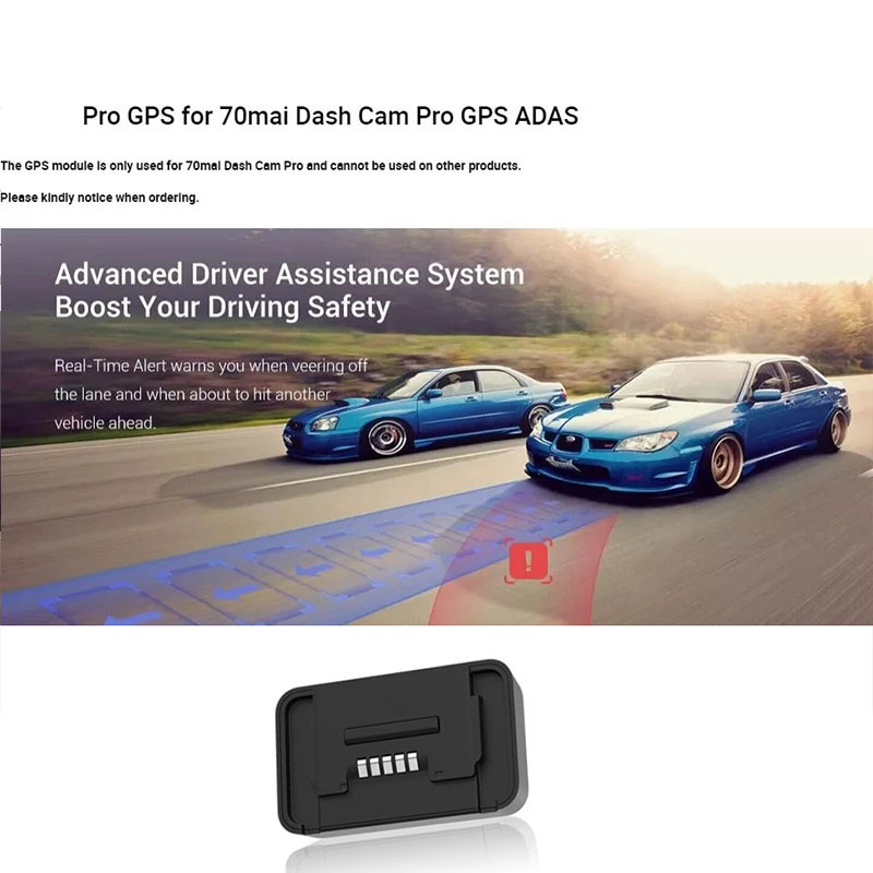 Voor 70 mai Mai Dash Cam Pro GPS -module voor 70 mai Pro Pro GPS ADAS voor 70 maii lite Cpl -filter