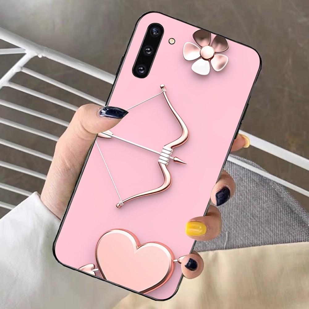 Love Rose Gold Style Telefono Samsung Note 8 9 10 20 Pro Plus Lite M 10 11 20 30 21 31 51 A 21 22 42 02 02 03