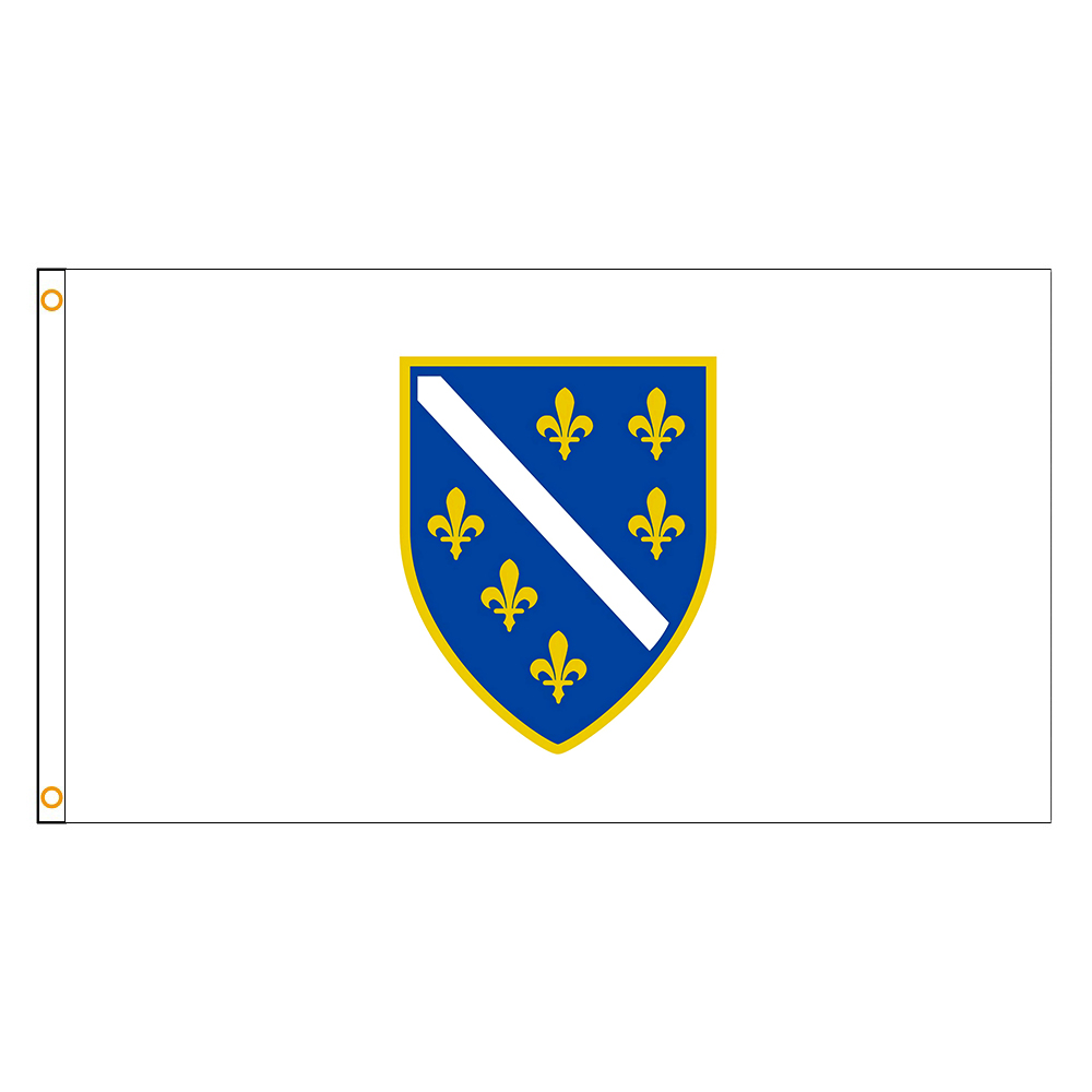 90x150cm Bosnie et Herzégovine 1992-1998 Banner d'historique imprimé en polyester pour la maison ou en plein air pour décoration