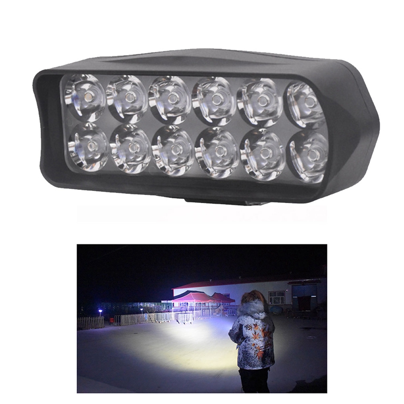 12V-80V E-Bike Front Light Motorcycle Electric Bike Bicycle LEDヘッドライトトリサイクルランプLEDサイクリングパーツ