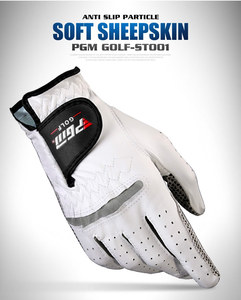 Pgm gants de golf de la main gauche des hommes