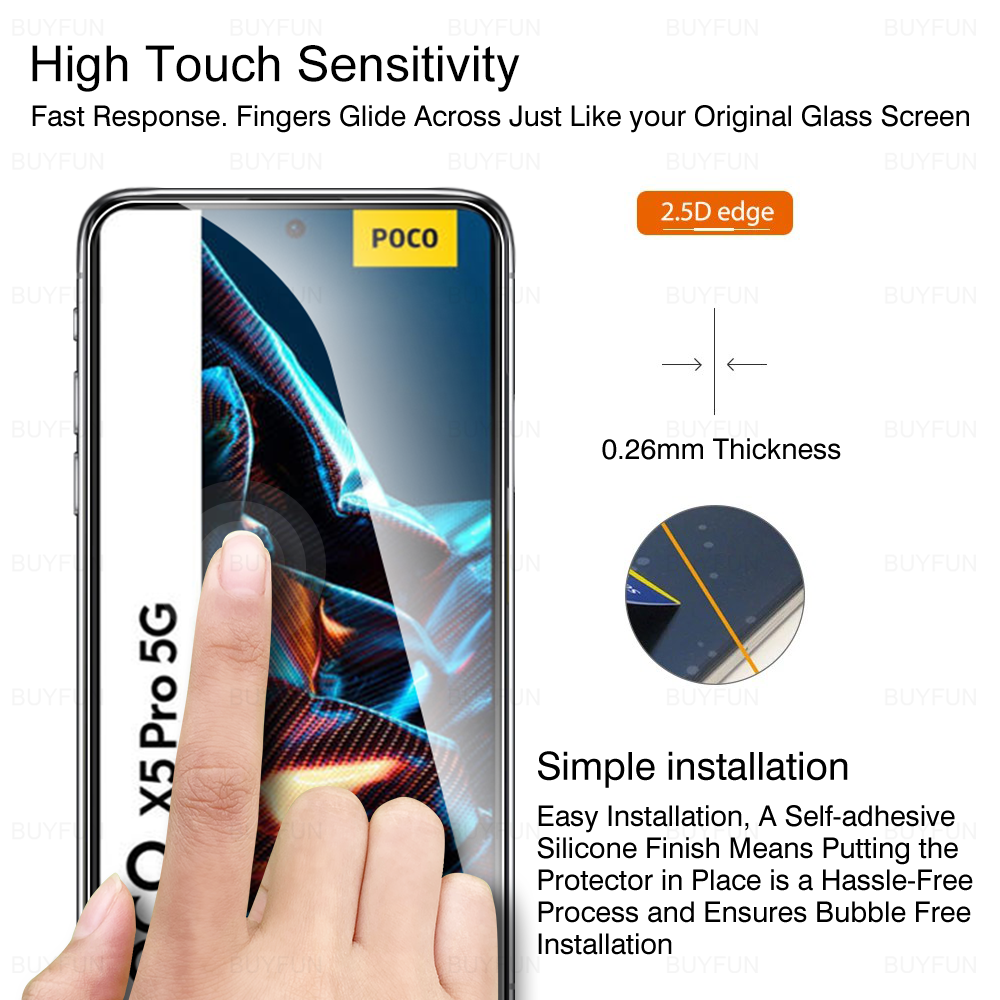 Voor Xiaomi Poco X5 X6 Pro Glass 8to1 Tempered Glass Pocco Poko Little X5Pro X6Pro X 5 6 POCOX6 POCOX5 5G CAMERA SCHERM BESCHRERP