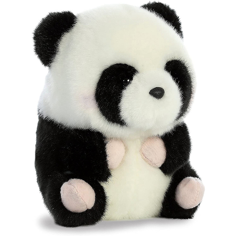 Simpatico peluche di peluche bambole ripieni di bambole di panda zaino sacca auto che staccone donne fascino panda pendenti regalo di compleanno