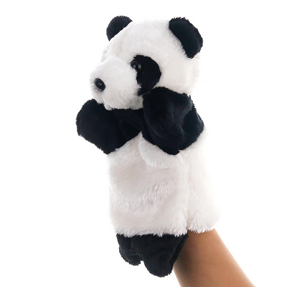 Plush Panda Hand Puppet Lightweight Panda Hand Puppet Plush Toy Super Soft Children Plush Animal Hand Puppet Kids Gifts