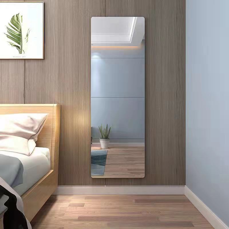 samoprzylepny lustro akrylowe elastyczne wodoodporne naklejki do sztuki garderobę garderobę wystrój łazienki