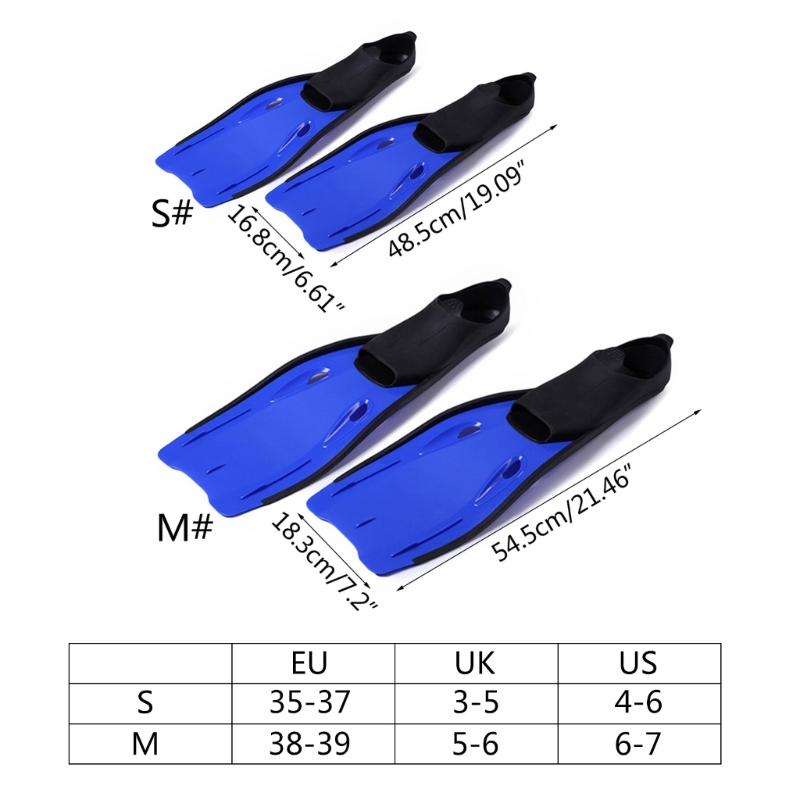 Silicone Professional Scubas Diving Fins For Men Women Swimming Surfing Water Sports Fins Flippers Scubas Diving R66E