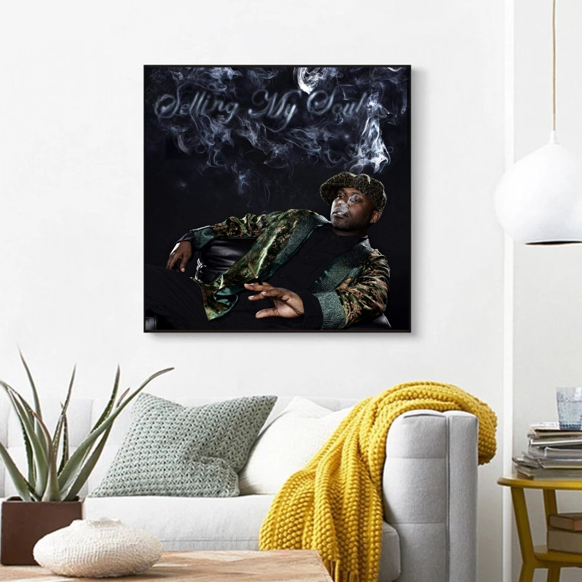 Masta killa vendendo meu álbum de música soul capa de capa de pôster de arte impressão decoração de casa pintura de parede sem moldura