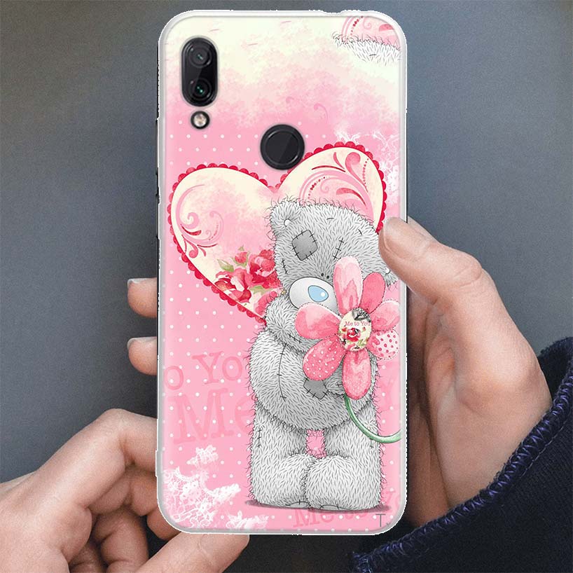 Teddy Me to You Bear Bear Phone Case para Xiaomi Mi 11 Lite 12x 11t 10t 9t 12 Pro 11i 8 9 10 Ultra 5G 5x 6x Cubierta de silicona de cubierta suave