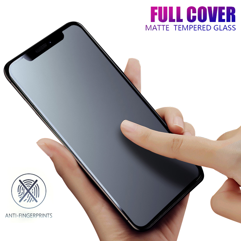 Best Quality Matte Screen Protector for iPhone 15 14 13 12 11 Pro MaX X XS MA 8 7 6Plus SE2020 Tempered Glass Fingerprin