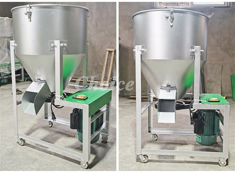 Hot Sales Chicken Feed Mixer Material Mixing Machine Wheat Corn Rice Seed Dressing Coating Machine Plastic Color Mixing Machine