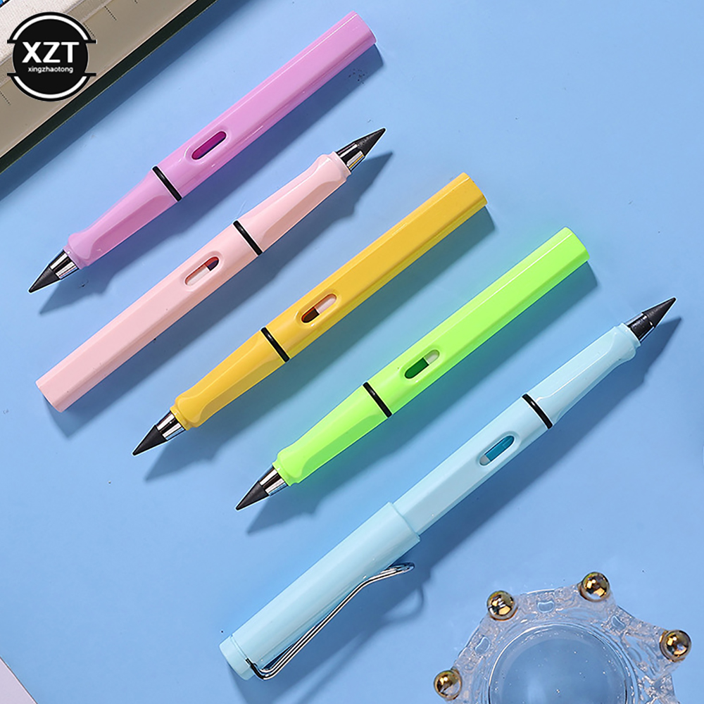 2022 Nouveau crayon d'écriture illimité No Ink Novelty Pen Art Sketch Tools Tools Kid Gift School Supplies Stationery