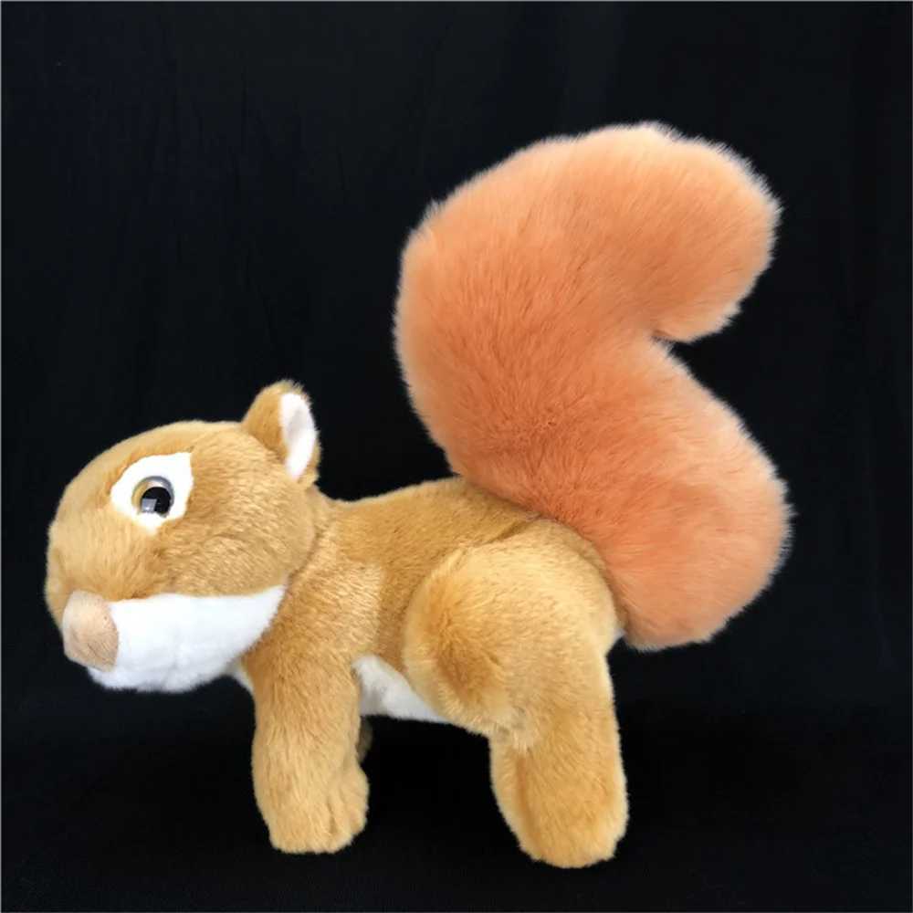 Plush Dolls Lifetime Squirrel Chipmunk Plush Toy Animal Doll Filling Animal Festival Gift J240410