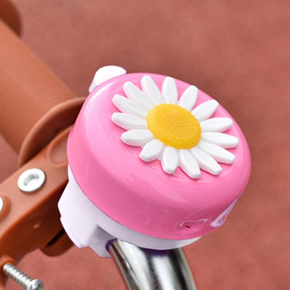 Tassel Ribbons Bike Bell Kids Bicycle Bell Flower Horns Bike Children Cycling Ring Alarm Handlebars Riding Bike Bell Alarm Bell