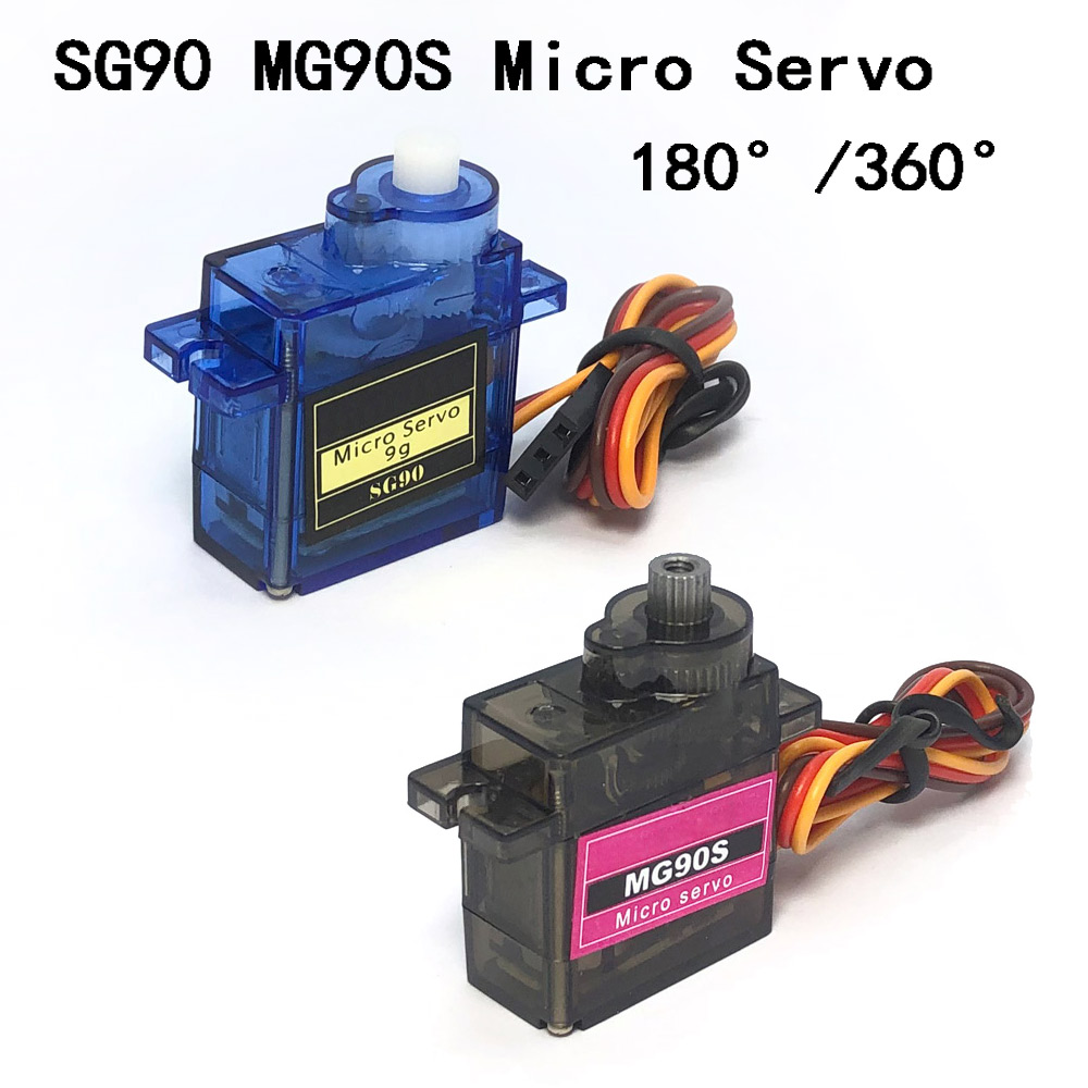 /MG90S SG90 SG 90 9G 180 ° 360 ° Mini Micro Servo dla RC 250 450 Helikopter Airplane SAMO