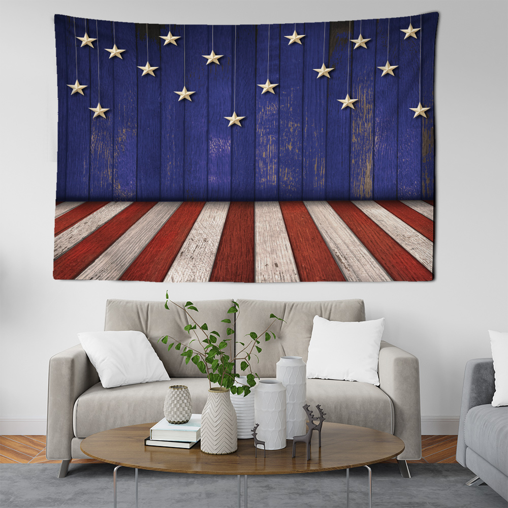 American Flag Tapestry Bedroom Kitchen Wall Decorations Home Textil Products Decor Real Madrid sovsalar