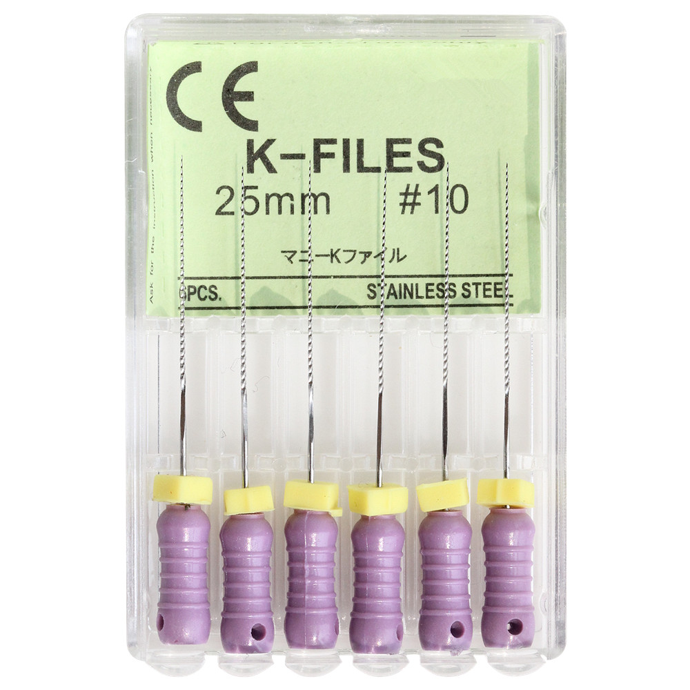 / pack dentaire k-files h-files aléathers finger root canal fichier endo use manue sst k fichiers k fichiers dentistech dentistry endodontic Products