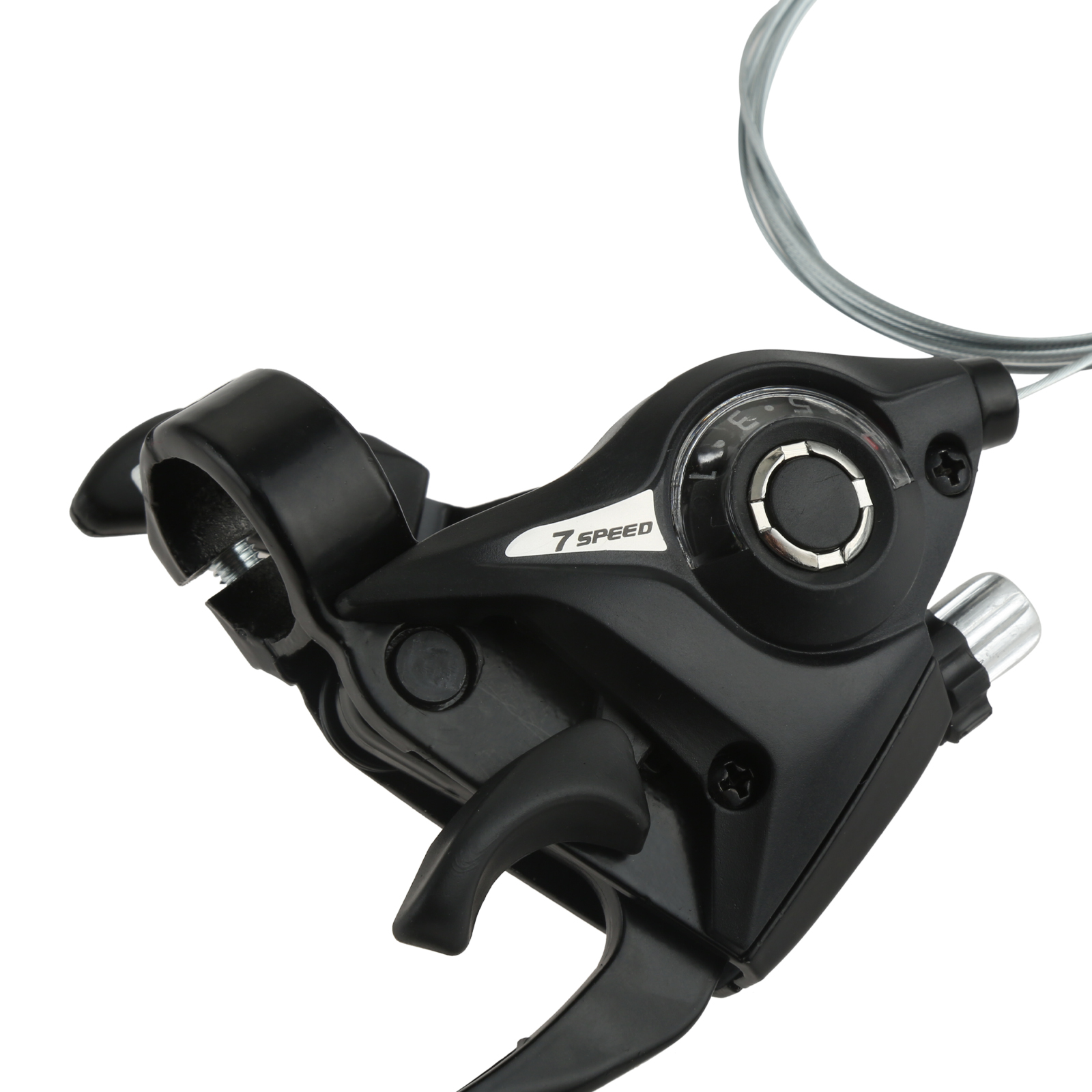 1ペア自転車ブレーキレバーシフター3x7/3x8 21/24Speed Mountain Bike Derailleurs左右ブレーキレバーシフター付きシフトケーブル