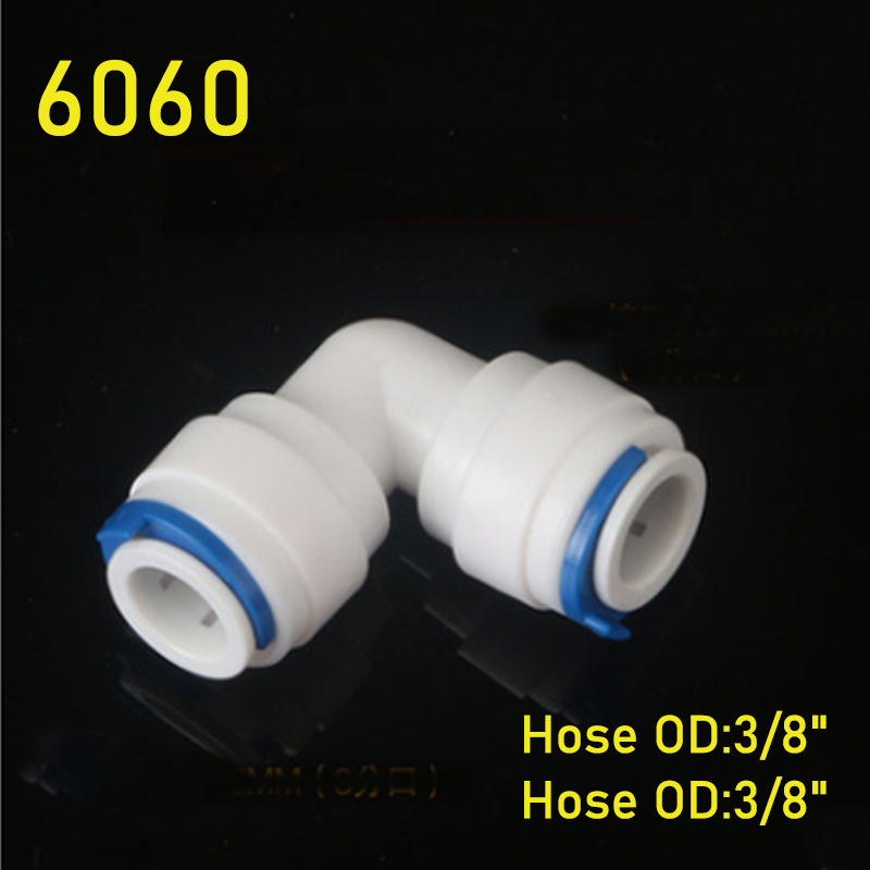 3/8 ”Quick Connect Pipe Fittings L/T/Y Тип типа прямой изгиб