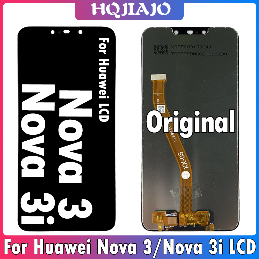 Huawei Nova için Orijinal LCD Huawei Nova için Ekran 3 PAR LX1 LCD Ekran Dokunmatik Ekran Sayısal Montaj Değiştirme Parçaları