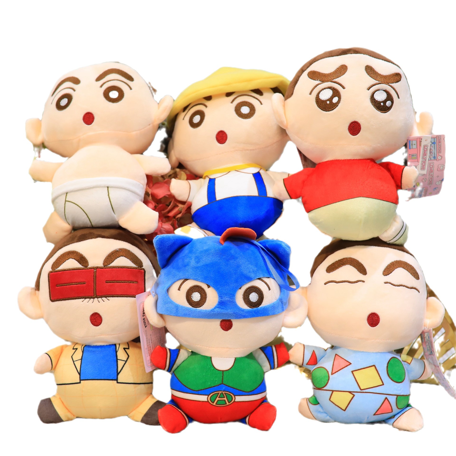 Cartoon Anime 8-calowe małe nowe sześć 20 cm lalki pluszowe zabawki