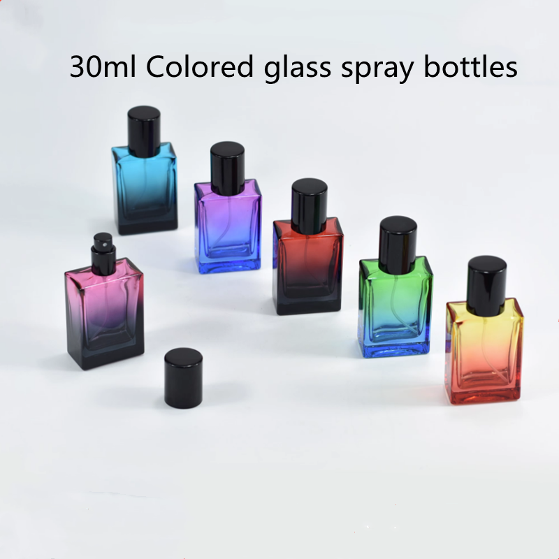 Nouvelle bouteilles de parfum en verre de 30 ml bouteilles de pulvérisation à vis Vis Viscus de parfum Portable Bouteille Fine Mist Dispensver Atomizer