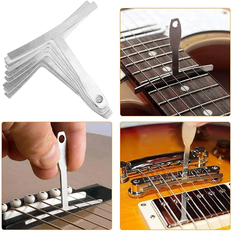 Cables Complete Guitar Repairing Maintenance Tool Kit Guitar Repair Tools Setup Kit with Carrying Case Guitar Cleaning Care Acces