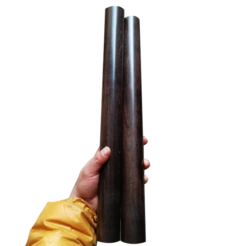 blackwood rotond bar naturale legno bar in legno fattiera materiale fatto a mano in legno africano ebano snooker cue.