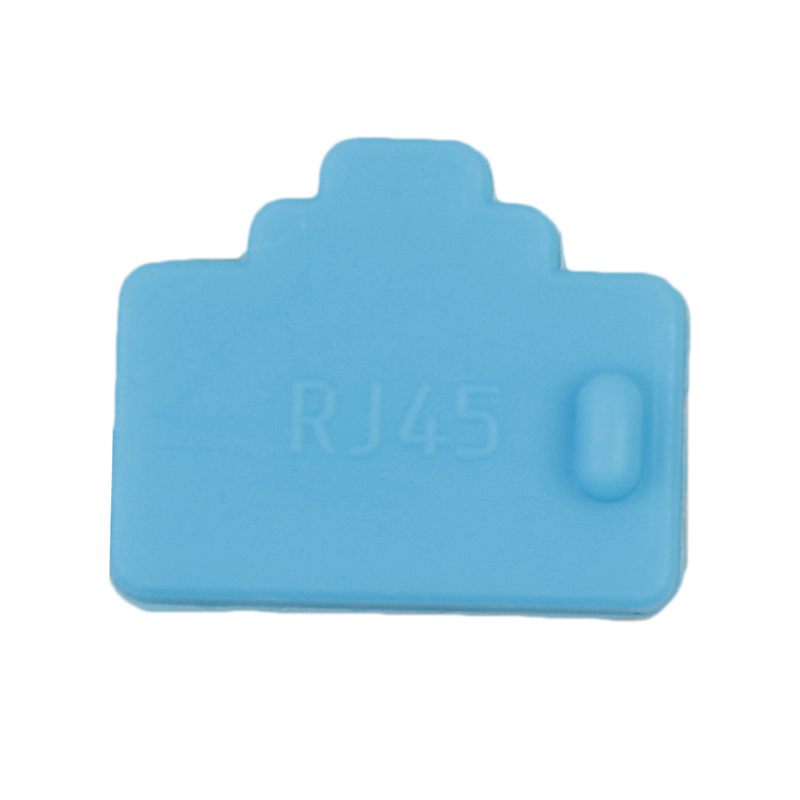 10st Ethernet Hub Port RJ45 Anti Dust Cover Cap Protector Plug