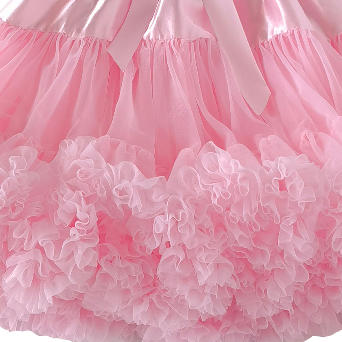 Meninas Meninas Lolita Cosplay Papticoats 2023 A-line Puffy Tutu Salia Tulle Ballet Dance Pettiskirts Big Bowknot