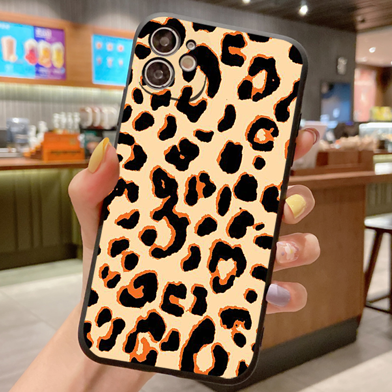 Custodia modello OnePlus Nord CE 2 3 Lite 5G 2T 9RT 11 10 PRO 10T 10R 9R 9 8 8T 7 6 6t Ace Leopard Painting Silicone Case