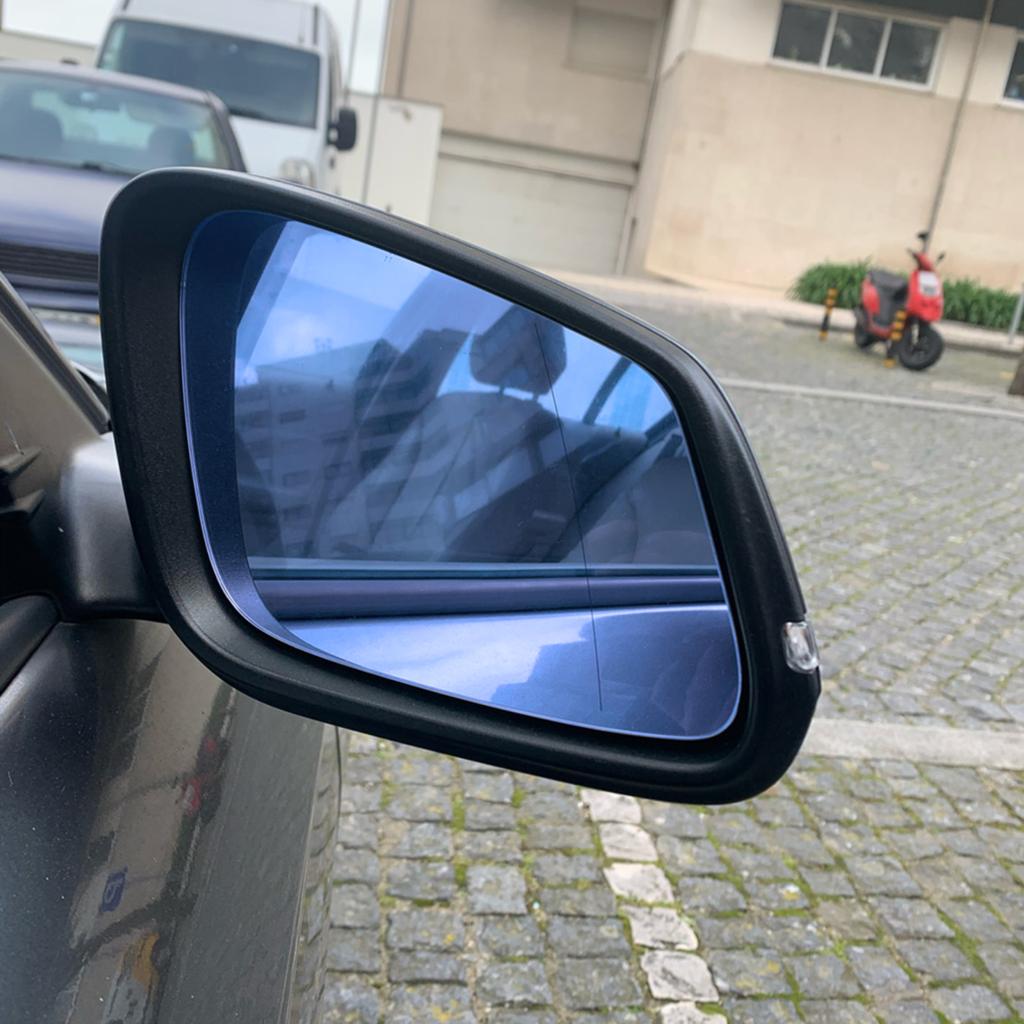 Miroir de l'aile côté latérale Stick bleu en verre sur convexe pour BMW F20 F21 F22 F87 F45 F46 F30 F31 F07 F10 F11 F06 F12 F13 F01 F02 F04