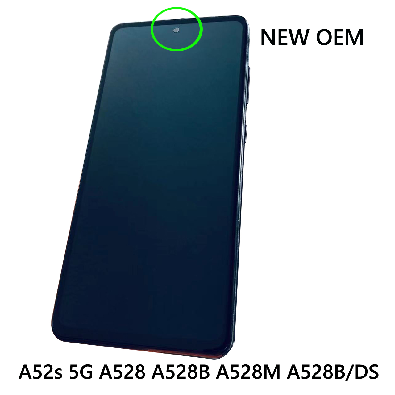 100% nieuwe OEM 6,5 '' AMOLED -display voor Samsung Galaxy A52S 5G A528 A528B A528M A528B/DS LCD Touchenscherm Digitizer Reparatieonderdelen