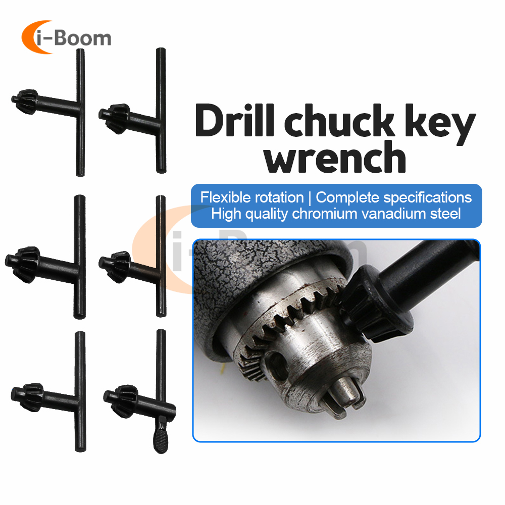 Outil de clé à château à main électrique Chrome-Vanadium Pièce Drift Chuck Keys Tools de forage électrique à main