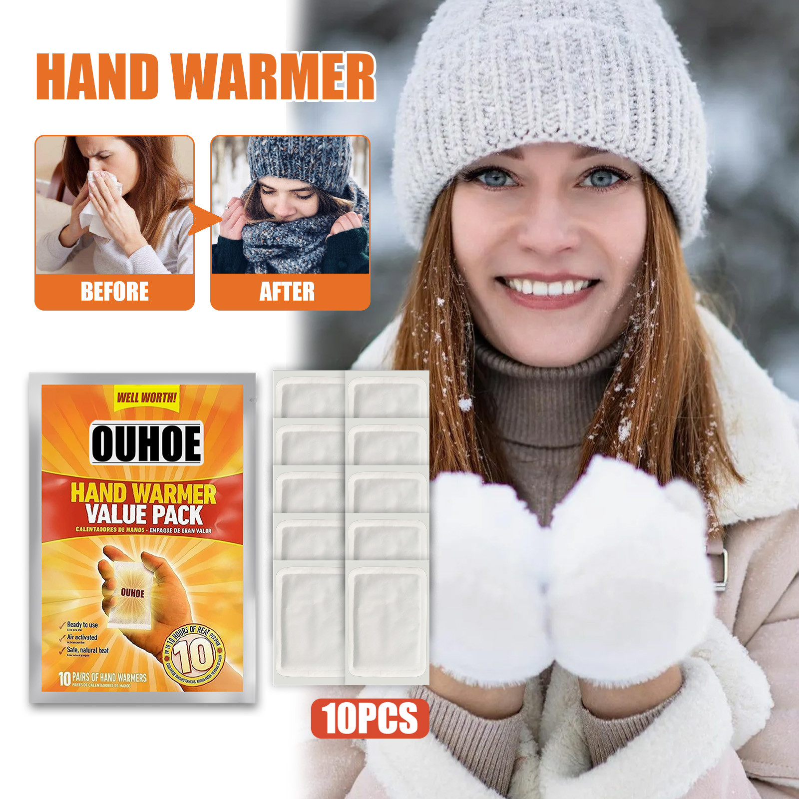Disposable Hand Warmer Self-heating Cold-proof Warm Abdomen And Body Warmer Winter Heating Paste