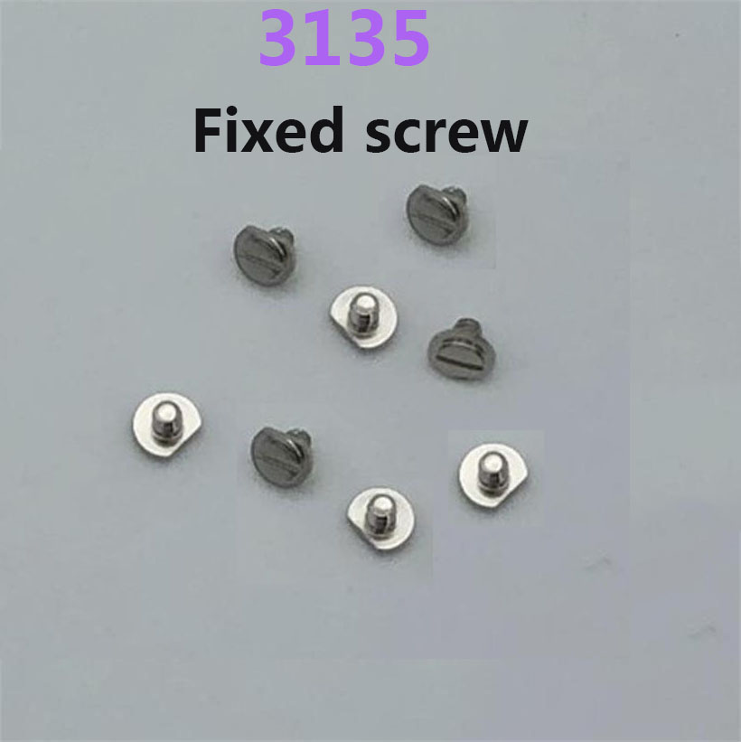 5/Screw Watch Movement Accessories Are Suitable For 3135 Movement Fixing Machine Half Screw Screw Clock Repair Parts