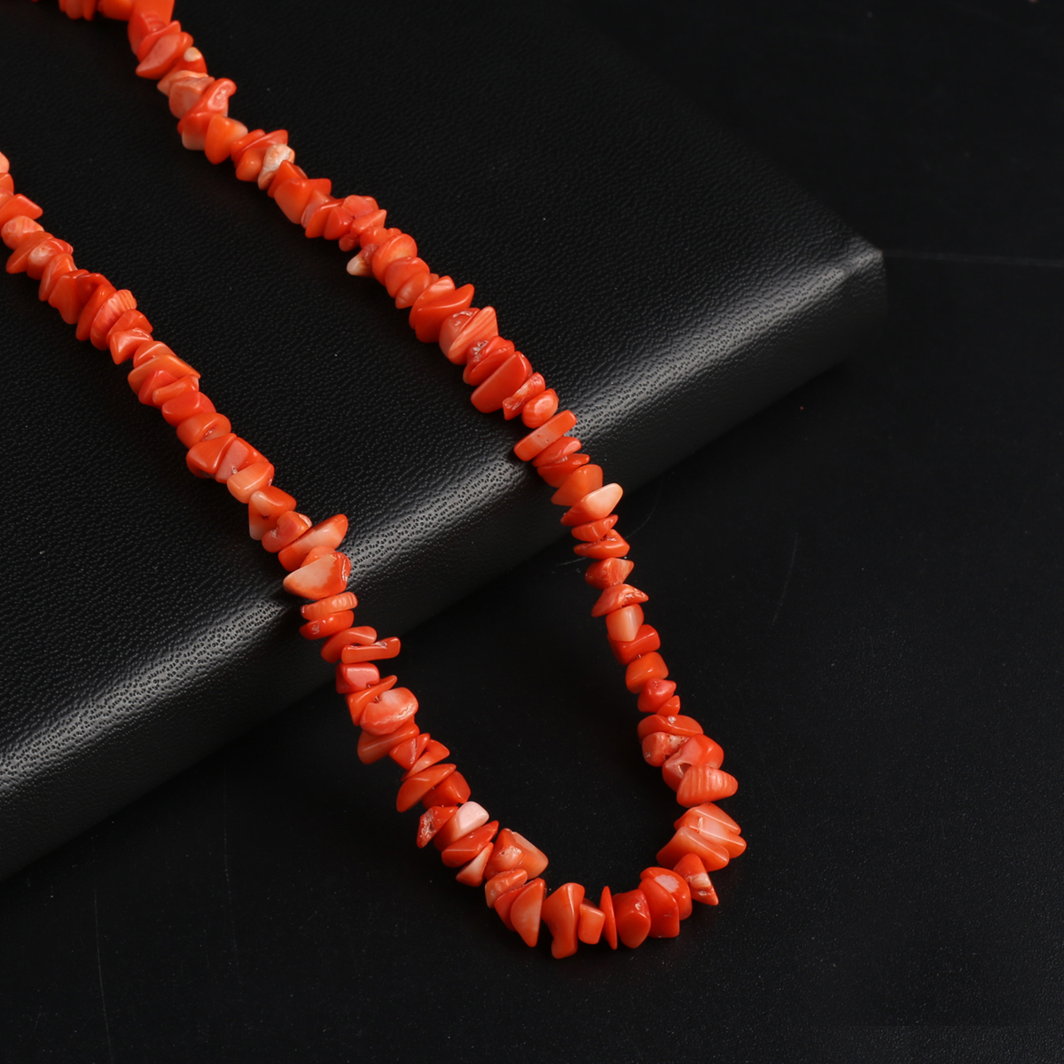 Konstgjorda korallpärlor Sea Bambu syntetiska oregelbundna korallpärlor för smycken som gör DIY -halsbandsarmband örhängen.
