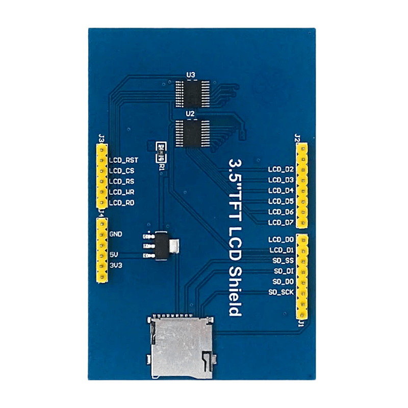 3,5 pouces 480x320 TFT LCD TOCT Screen Module ILI9486 Affichage LCD pour Arduino No Board Mega2560 avec / sans panneau tactile