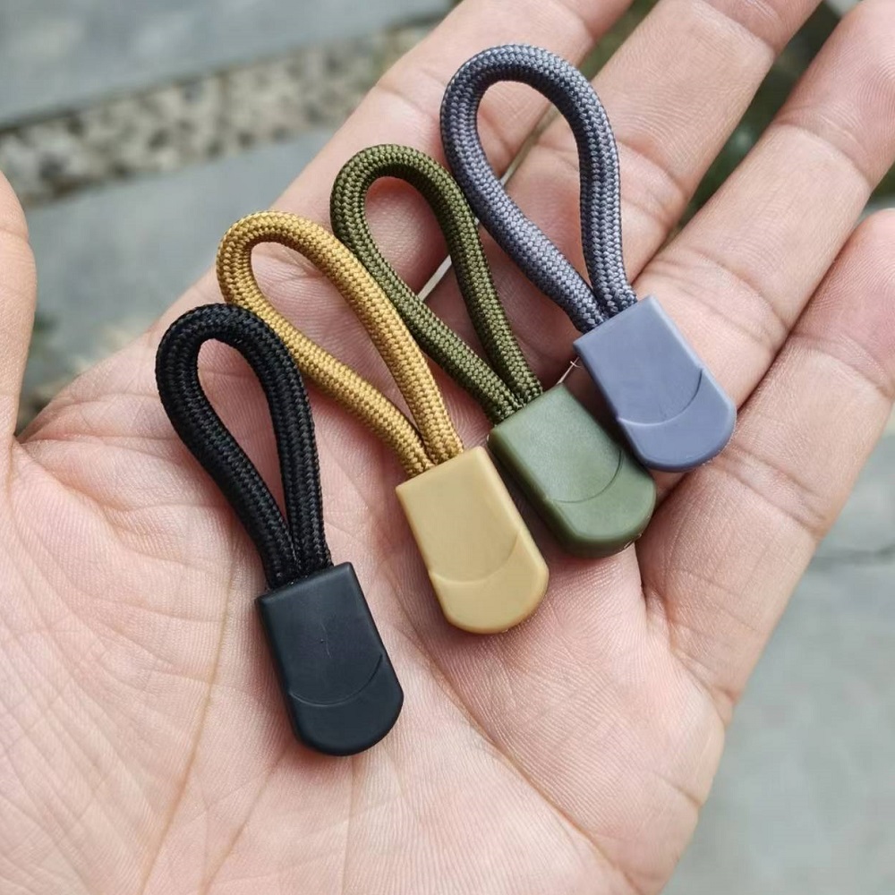 Luggage Zipper End Fit Rope Pull Puller Tag Replacement Clip Broken Buckle Fixer Zip Cord Tab Travel Bag Suitcase Tent