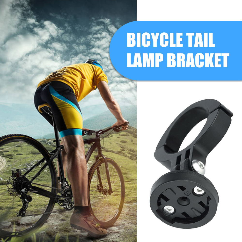 Bike Rear Lights Support Aluminium Alloy Bicycle Taillight Mounting Bracket Saddle Mount Taillight Holder for Garmin Varia Radar