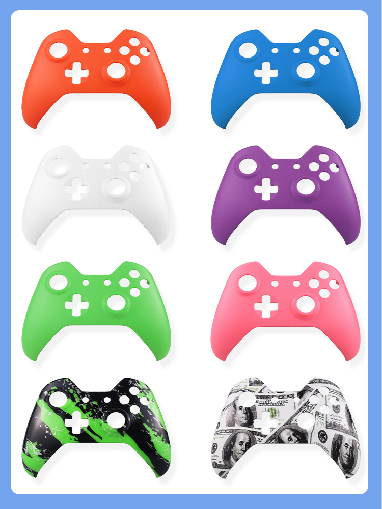 Données Frog pour les jeux Xbox One Games Upper Matte Remplacement des pièces de rechange avant Couvre-coque de logement avant pour Xbox One Accessoires 2023