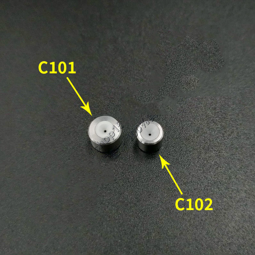 Charmilles EDM MachinesパーツC101 C102上部下線ガイド0.105-0.305mm